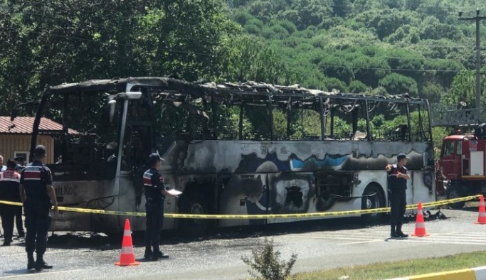 " Yangına hazır " otobüsler yollarda