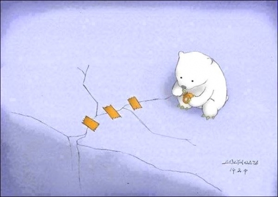 İklim değişikliğini anlatan 10 ironik çizim!