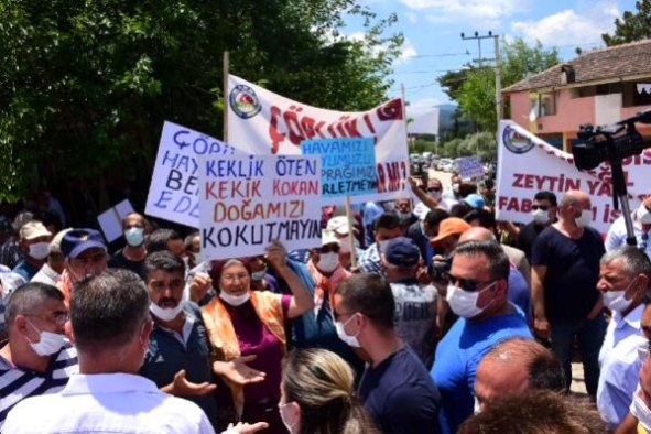 İzmir Büyükşehir Belediyesi'nin ÇED'siz ihale edilen tesisine tepki