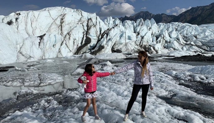 Türk çift Alaska’da küresel ısınmayı görüntüledi