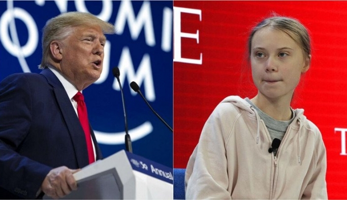 Greta Thunberg, Donald Trump'ı kendi sözleriyle vurdu