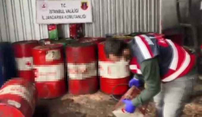 İstanbul’da 60 bin litre kaçak akaryakıt ele geçirildi