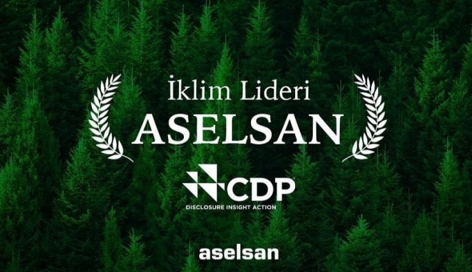 ASELSAN İklim Lideri Ödülü aldı