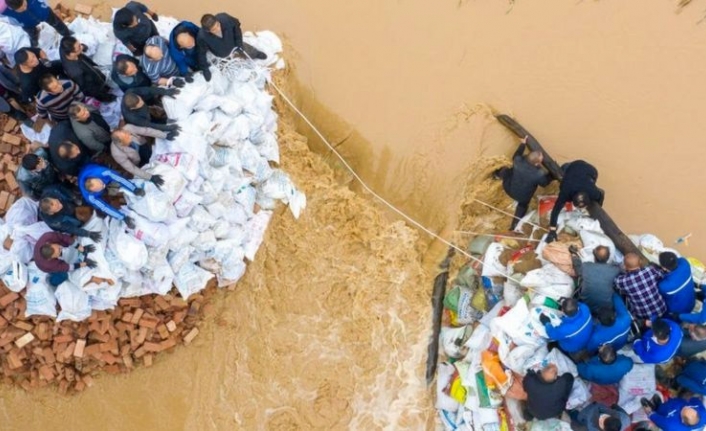 Çin'de sel felaketi: Yaklaşık 2 milyon insan etkilendi