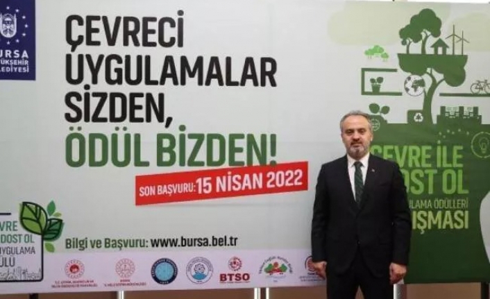 Bursa Büyükşehir Belediyesi'nden çevre için yarışma