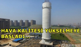 Çin, Güneş Enerjisi ile Çalışan Dünyanın En Büyük Hava Temizleme Kulesini İnşa Etti