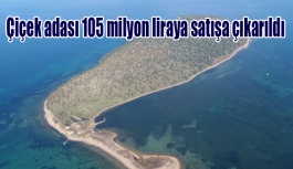 Çiçek adası 105 milyon liraya satışa çıkarıldı