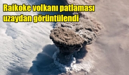 Raikoke volkanı patlaması uzaydan görüntülendi