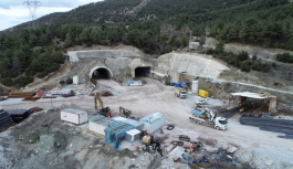 Ege’nin dev projesi ‘Honaz Tüneli’nde sona yaklaşıldı