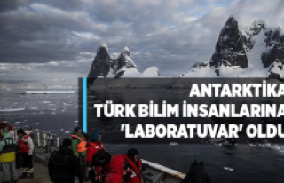 Antarktika Türk bilim insanlarına 'laboratuvar'...