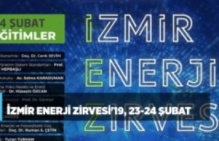 İzmir Enerji Zirvesi'19, 23-24 Şubat Tarihlerinde...