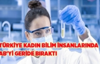 Türkiye kadın bilim insanlarında AB'yi geride...