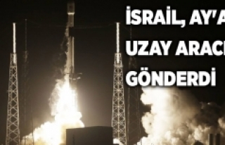 İsrail, Ay'a uzay aracı gönderdi