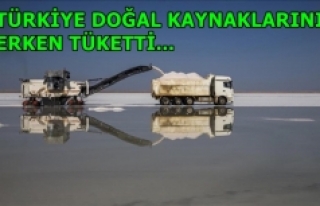 Türkiye bu yıl doğal kaynakları 21 gün önce...