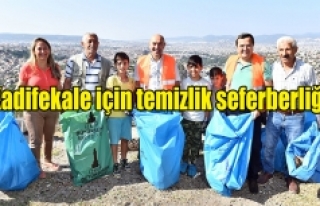 Başkan Soyer’den Kadifekale için temizlik seferberliği