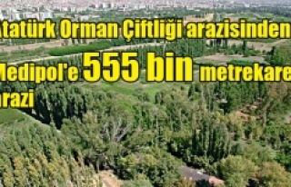 Atatürk Orman Çiftliği arazisinden Medipol'e...