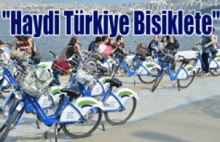 "Haydi Türkiye Bisiklete" projesinde öncü...