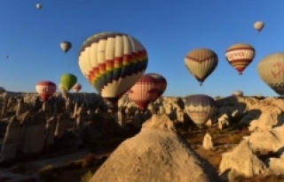 Kapadokya’da sıcak hava balon turları iptal edildi