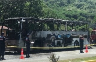 " Yangına hazır " otobüsler yollarda
