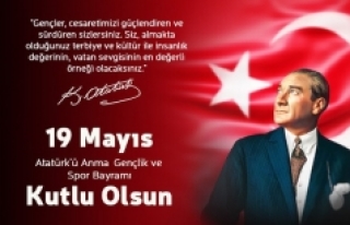 19 Mayıs Atatürk'ü Anma Gençlik ve Spor Bayramımız...