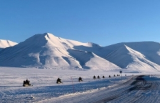 Kuzey Kutbu arasında yer alan Svalbard Takımadaları'ndaki...