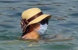 Suya girerken maske takmak ölümcül olabilir!