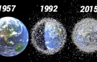 Uzayda oluşan çöp birikintisi uydulara zarar verebilir