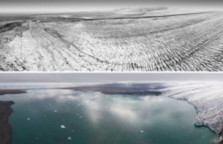 30 yıl arayla yan yana gelen fotoğraflar iklim değişikliğinin...
