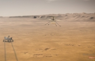 Helikopter Ingenuity Mars'ta ilk uçuşuna hazırlanıyor