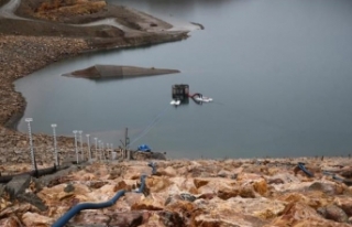Sivas’taki 4 Eylül Barajı’nda su seviyesi yüzde...