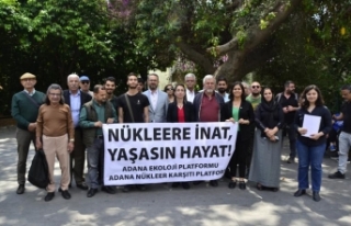 Adana Ekoloji Platformu: Nükleer santrallerden vazgeçin