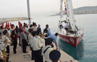 "Gelecek için Yelken Açıyoruz" ekibi Arsuz'a ulaştı