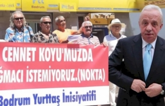 Bodrumlulardan, Cennet Koyu’na rezidans yapmak isteyen Mehmet Cengiz’e mektup